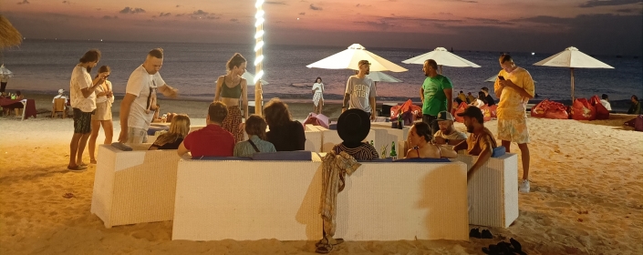 Night View with Families
